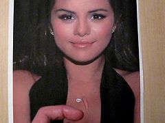 Selena Gomez Soaked in Spunk