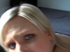 Superb anal and facial with freaking hot german blonde girl