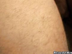 Vic sticks vibrator in her hole