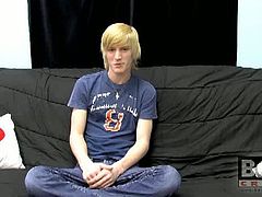 Boy Crush brings you very intense free porn video where you can see how the naughty blonde Dustin Dibella talks and masturbates for you while assuming hot positions.