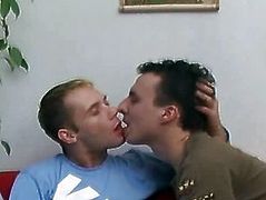 Gay Roommates Deep Throat Blowjob And Barebacking Tight Ass