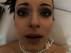 Lizaveta K. gets pounded in her asshole by Omar Galanti before dick sucking