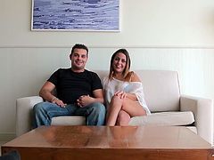 Their first time as a couple in the world of porn Jenna and Dani, a Canarian couple after having sex in private for a long time they have decided that everyone should enjoy their orgasms.