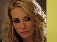 Fine looking milf blonde Jessica Drake with heavy make up loves getting face fucked again and again. Shes a cock sucking addict who cant get enough. Watch Jessica Drake take it in her mouth!