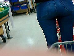 Culo de teen en supermercado...Ass teen in supermarket