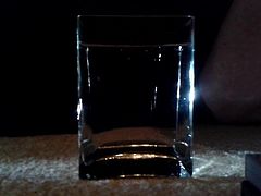 Ejaculate into Cold Water 01