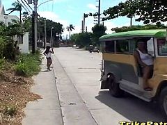 charming filipina gets picked up