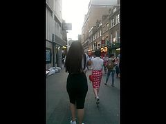 Rearview of Chinese Girl