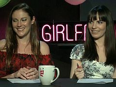 Pornstar talk show hosts have two guests on to talk about it