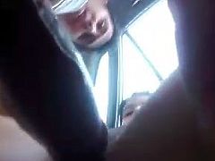 Iranian fuckking in the car