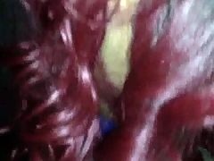 tranny jerks off then sucks indian cock