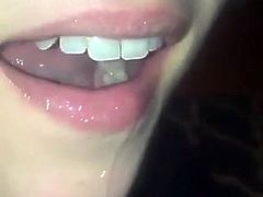 Cumshot in my mouth