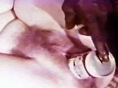BBC FISTING AND CREAMPIE FOR A VINTAGE CHUBBY