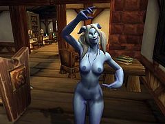 Warcraft - Two Dancing Draenei