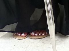 My Friend's Candid Toes