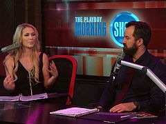 Playboy's Morning Show is on radio, but there is video as well for viewers to see what goes on in studio. In this episode, you see what you normally see, which is interviews, topless hotties and hilarity, as the hosts and guests joke around and just generally have a good time. Subscribe now!