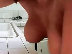 Teen In Kitchen with Not Her Father