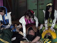What is one favorite activity of sexy Nippon honeys? Cosplay of their favorite anime characters, of course! These babes dress up like their favorite characters and re-enact their favorite show, only this is filled with sex! They transport to somewhere, where they have cocks to suck on. Subscribe now!