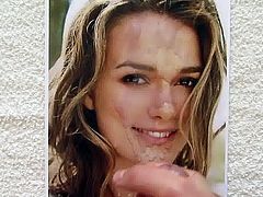 Cum on Keira Knightley Tribute