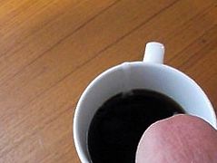 Coffee with cream?
