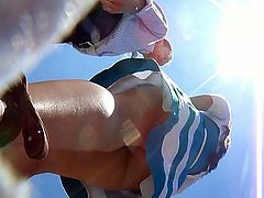 Upskirt voyeur