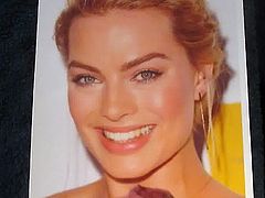 Margot Robbie cum tribute