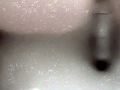 intense orgasm with dildo and cock