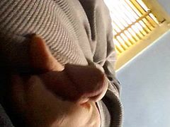 tugging on the small one
