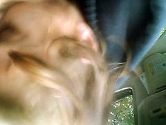 Quickie blowjob from 55 year old granny in car