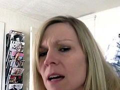 fucking a hot blonde milf