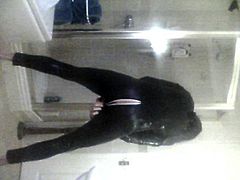 More PVC cat suit fun part 1