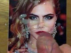 Cum Tribute - Cara Delevingne