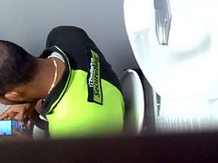 Wanking in the airport 4