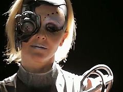 Julia Ann is in the underworld scene and she is filmed as she is sucking a dick for some reason. She is doing it like a pro in this futuristic scene.