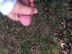 Masturbating