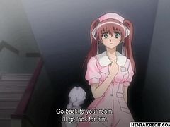 Hentai girl sucks and gets fucked rough