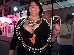 bbw ginger Mardigras