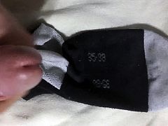 cum on dirty socks