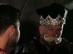 Threesome in a Cinderella parody