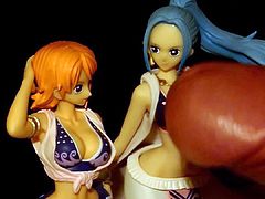 Nami & Vivi Figures Cumshots (Alabasta vers)