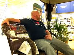 Horny at the home improvement store
