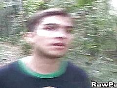 Outdoor Anal Sex With Two Latin Gay Hardcore