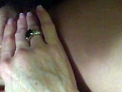 Fuck and Cum on Hairy Wife Pussy