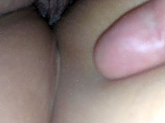 Sneaky close-up peek of wifes pussy