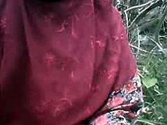 Desi Girl Shows Her Tits and Pussy in Forest