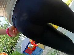 Glamorous blonde with small tits is getting her fine round ass penetrated. She enjoys having an anal gangbang. In the end she gets a creampie in her lovely end.