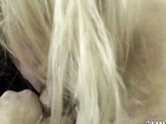 Warm chick takes fuck stick in her anal hole