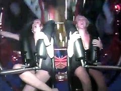 Orgasm at the fairground