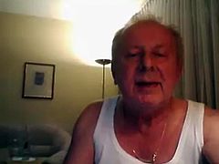 grandpa cum on cam