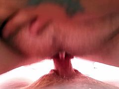 Wife Fuck Her Lover in a Tent with bareback vocal creampie